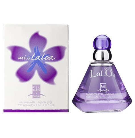 laloa eau de toilette feminino 100ml via paris preço